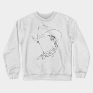 Ghost Cowboy Crewneck Sweatshirt